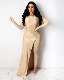 纯雅 New In Curvy Glitter Jumpsuit