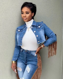 迪米 Needing Something Denim Jacket