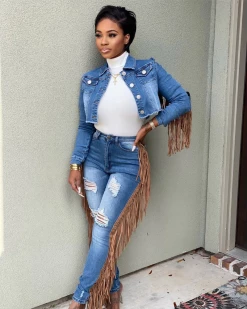 迪米 Needing Something Denim Jacket