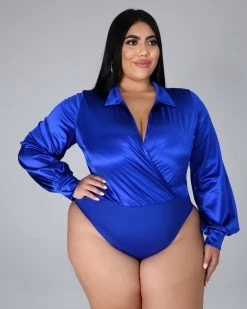 胖妹儿 SATIN BODYSUIT SKIRT SET Sale