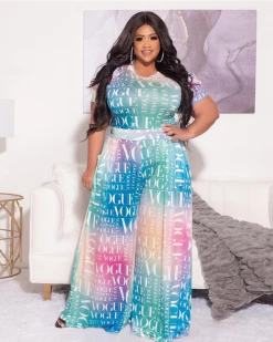 金缕燕衣 New In Owning It Printed Dress