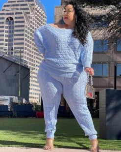 Divanewlook New In Got Me Chilled Down Sweater Set