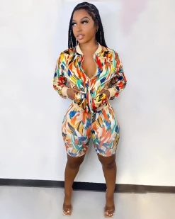 Divanewlook New In Spring Chill Short Set