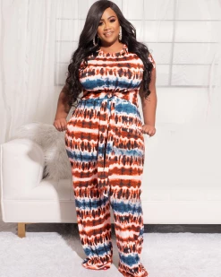 Divanewlook Hawaii Nights Pant Set New In