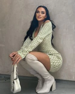 Divanewlook ‘Dallas’ Mini Dress