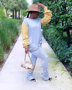 菲妮娜 Drawstring Sweatshirt Dress