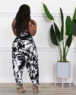 贝妮 Halter Harem Jumpsuit