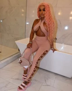 金爱萱 Time For You Bodysuit Legging Set