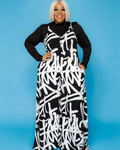 鸣达 Graffiti Jumpsuit