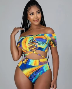 Divanewlook Fashion Print Sexy Bikini