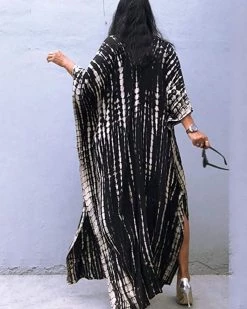 流白 New In RanRui Caftan