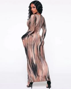 Divanewlook Sexy V-neck Dress