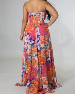 衣莱雅 Vacay Slay Chiffon Maxi Skirt Set New In