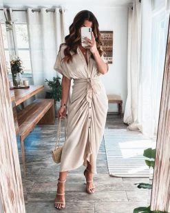 Divanewlook Satin DRESS New In