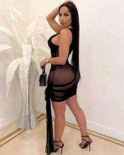 尚依 Waterfall Dress New In