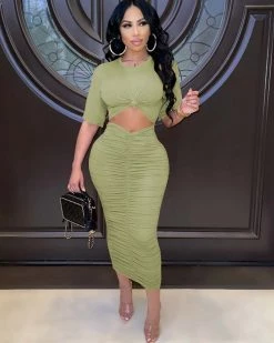 馨衣竹 Runch Tee Midi Dress