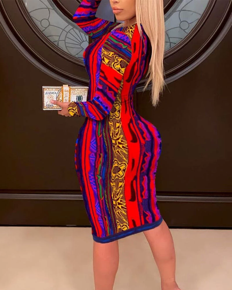 爱维恩 Striped Phantom Dress 5 爱维恩 Striped Phantom Dress