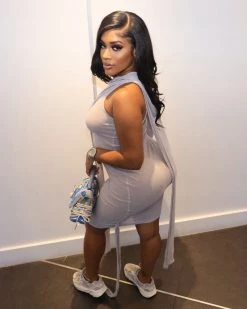 艾丽诗 New In Mesh Hoody Dress 7 艾丽诗 New In Mesh Hoody Dress