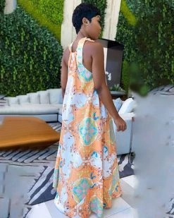 墨雅纺 Alexia Maxi Dress