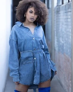 Divanewlook INDIA SHIRT DRESS