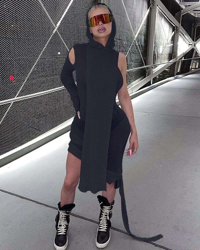 艾丽诗 New In Mesh Hoody Dress 4 艾丽诗 New In Mesh Hoody Dress