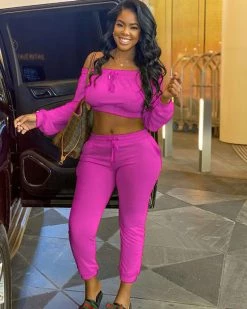 Divanewlook ALL OR NOTHING PANTS SET