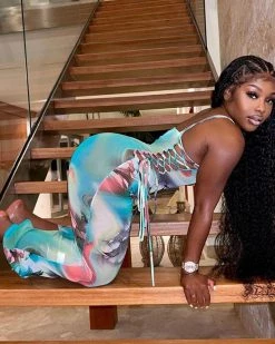 Divanewlook INK PRINTING DRESS