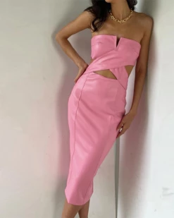 COKU Imitation Leather Bras