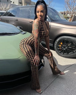 COKU My Grid World Jumpsuits New In