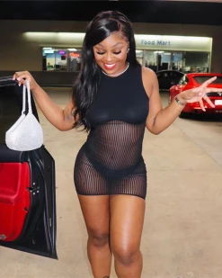 COKU Simple Necessity Mini Dress New In