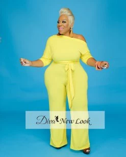 辉煌 Dolly Off Shoulder Jumpsuit