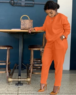 邦柠 New In All-Match Cosy Pants Set