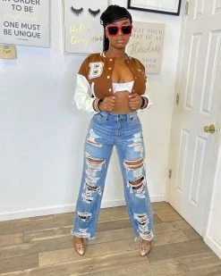 欧丽雅 Boyfriend Dream Jeans