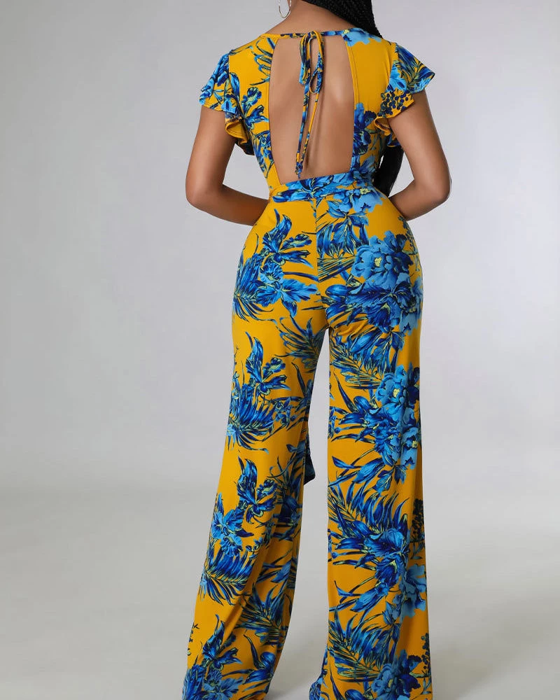 Divanewlook BLUE TROPICAL JUMPER New In 3 Divanewlook BLUE TROPICAL JUMPER New In