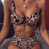 鹿兮 LEOPARD BIKINI SWIMSUIT New In