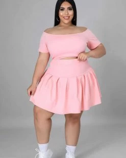 爱维恩&品遇 Baby Doll Skirt Set New In