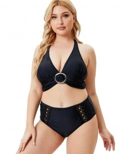 凯乐 New In Split Swimsuit Full Of Details