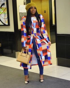 大迈欧美菲 New In Street Print Outerwear