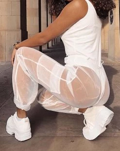 秀儿 New In MY MESH PANTS