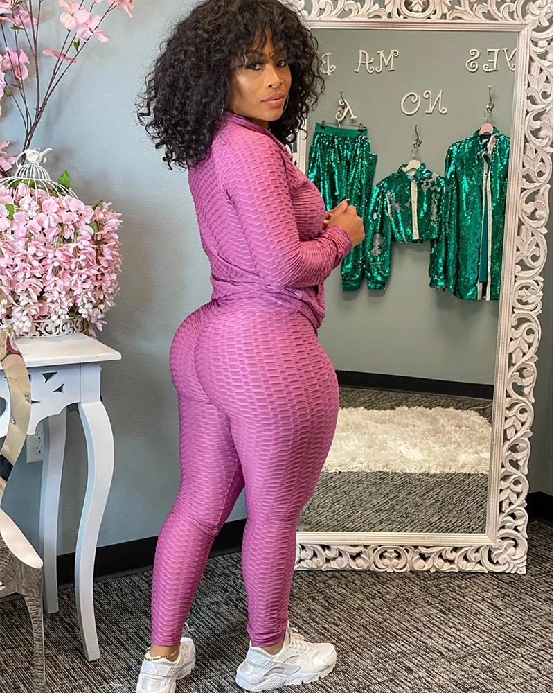 又为 Sale Nuri 3pc Textured Sweatsuit 3 又为 Sale Nuri 3pc Textured Sweatsuit