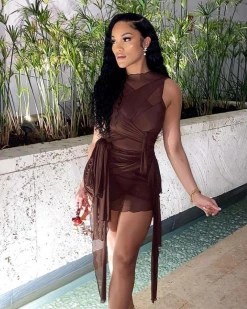 Divanewlook Fierce Mini Dress