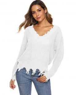 棉之愫 New In DESTRUCTED SWEATER