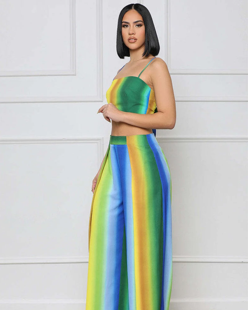 贝菲尔 Resort Lifestyle Wide Leg Pant Set New In 7 贝菲尔 Resort Lifestyle Wide Leg Pant Set New In