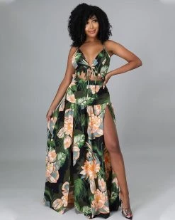 新鸿鑫 New In Bring Me Mimosas Maxi Dress