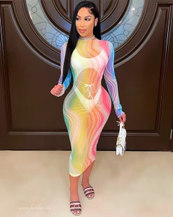 睡美人 New In Stay Beautiful Flowy Dress