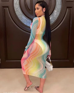 睡美人 New In Stay Beautiful Flowy Dress