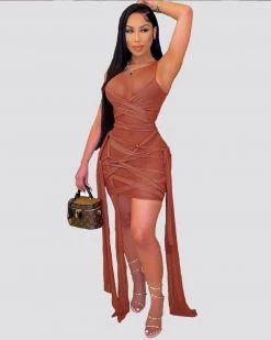 尚依 Waterfall Dress New In