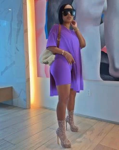 逊马亚&衣姿美&依袨 Elisa Relaxed Short Set