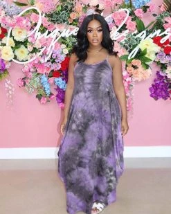 可窈 The “All Day” Tye-Dye Maxi Dress