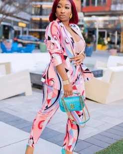 茜伊 Wealthy Chic- 2pc Blazer/Pant Set